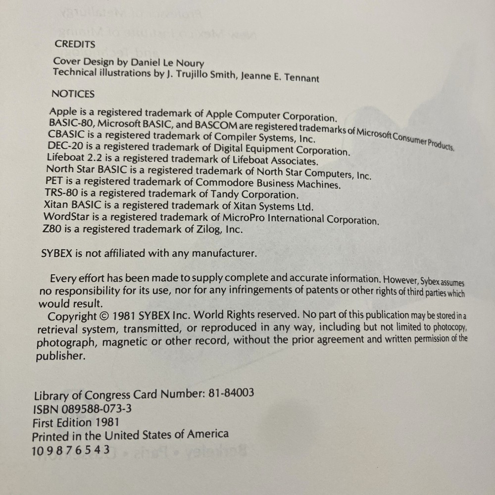 3 Vintage Sybex Computer Programming Books Lot BASIC Pascal Handbook Programs