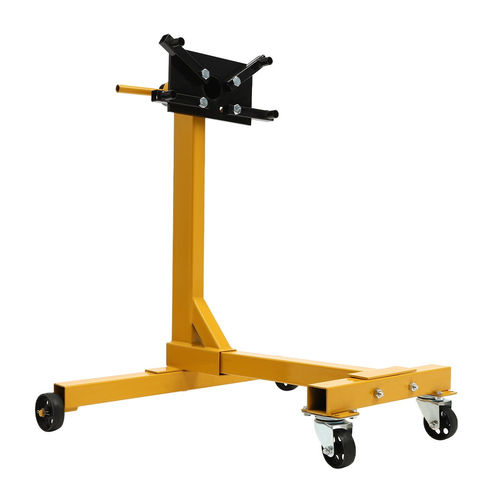 2000 LBS Folding Engine Stand Vehicle Engine Block Stand 360 Degree Head US