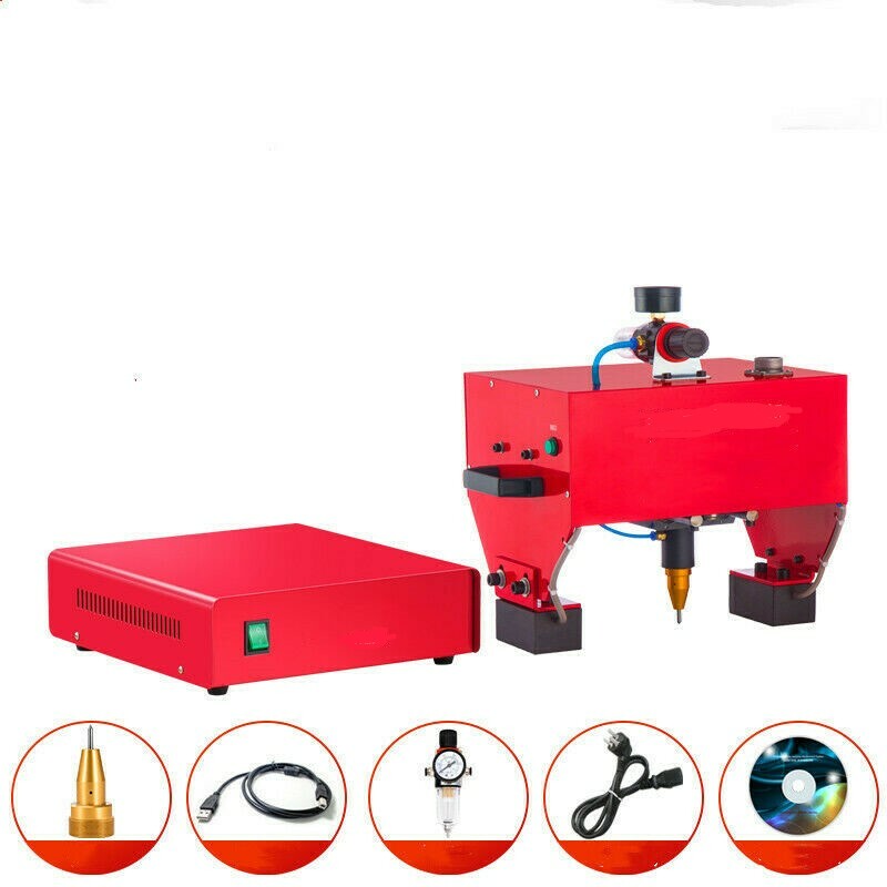 Marking Machine VIN Code Portable Handheld 170*110mm Printing Pneumatic Dot Peen