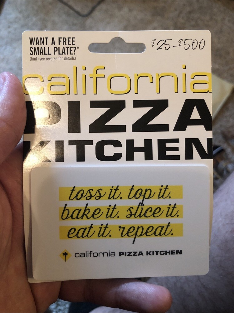 California Pizza Kitchen gift Card $25