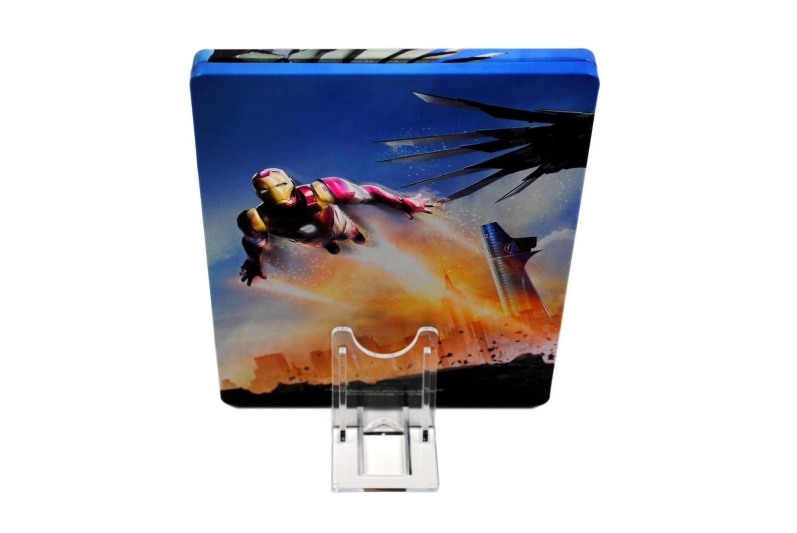 SS1 Blu-ray / DVD Steelbook Small Clear Plastic Display Stands (Pack of 10)