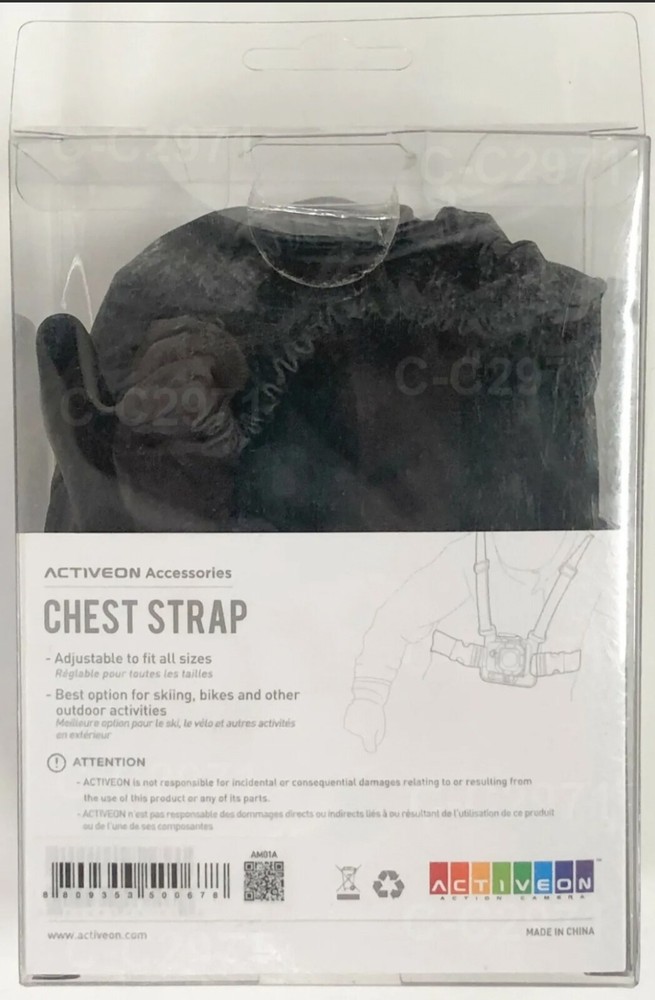 ACTIVEON Chest Strap for ACTIVEON Action Cameras