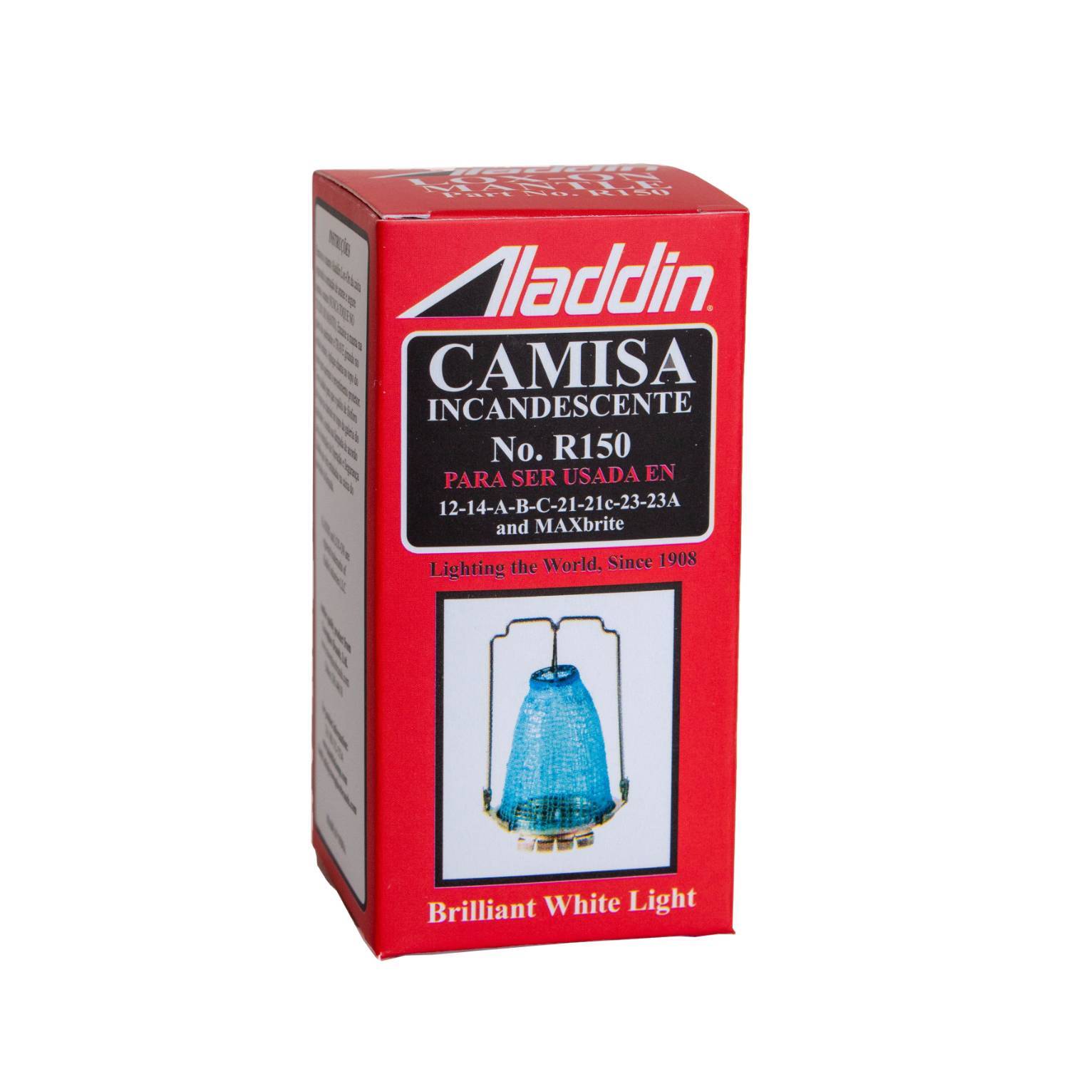 Aladdin Lox-on Oil Lamp Mantle for Brighter and Cleaner Light Equal to 40W Bulb