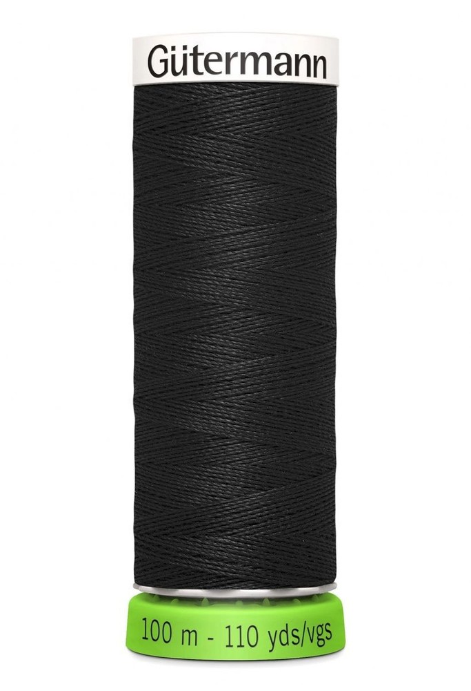 Gutermann Recycled Polyester Thread 110yd in Black