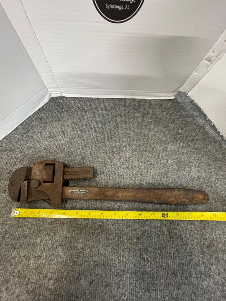 vintage New Britain pipe wrench