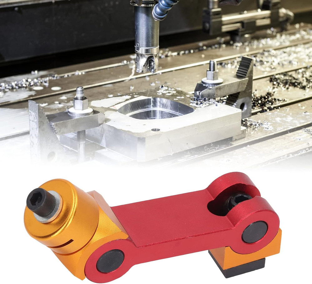 Adjustable Milling Vise Stop CNC Mill Work Part Locator Positioner Tool Machine