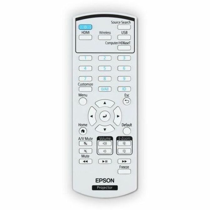 Epson PowerLite 1290 3LCD Projector - 16:10 - Ceiling Mountable - Black