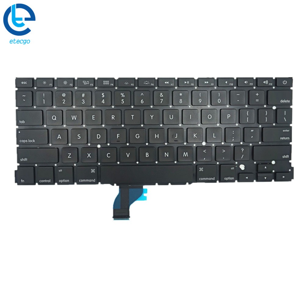Replacement Black Keyboard For 13" A1502 2013 2014 2015 Retina Model