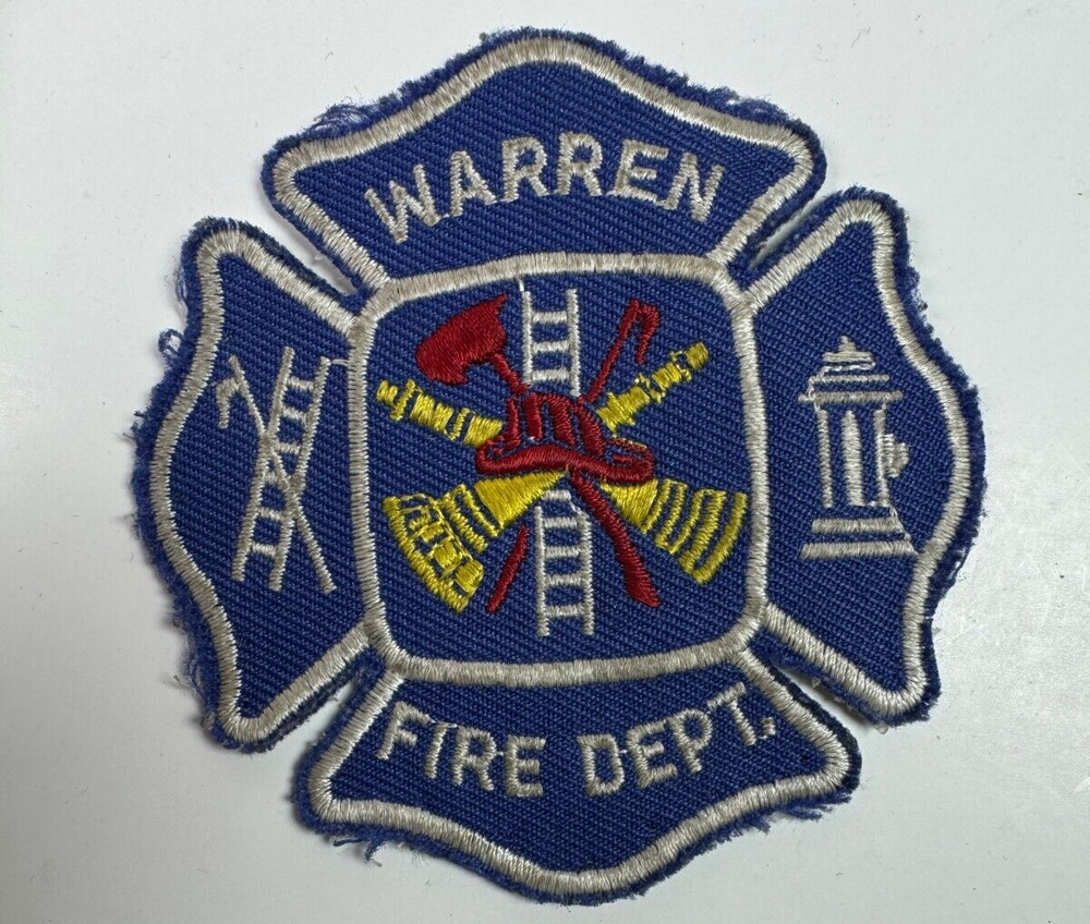 3" Warren Fire Patch U10