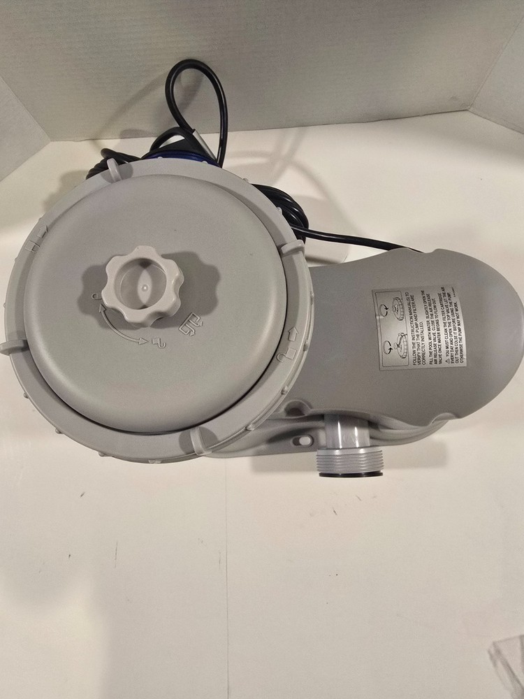 Flowclear 1,500 gal. Transparent Filter Pump