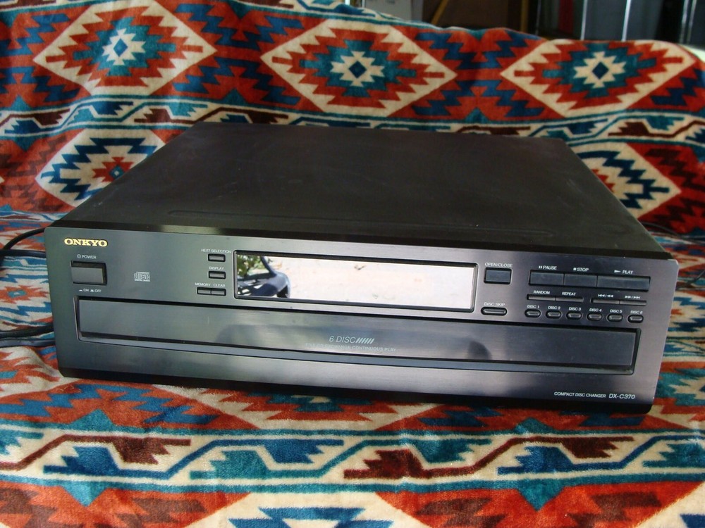 Onkyo DX-C370 Compact Disk Player Changer (No Remote)