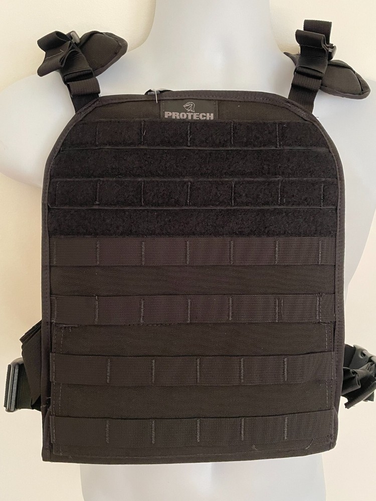 PROTECH TACTICAL Plate harness P-PLTHARN 8X10 Black Molle Adjustable Buckle