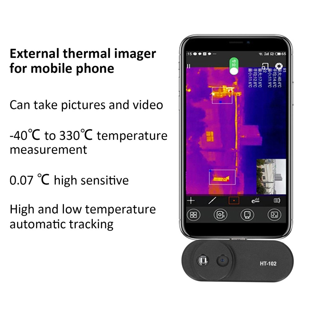 Thermal Imaging Camera Thermal Imager With Adjustable Integrated Connector NEW