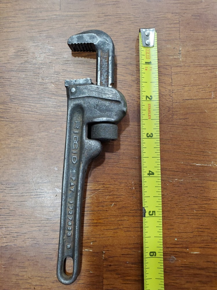 Antique Ridge Tool Co Pipe Wrench