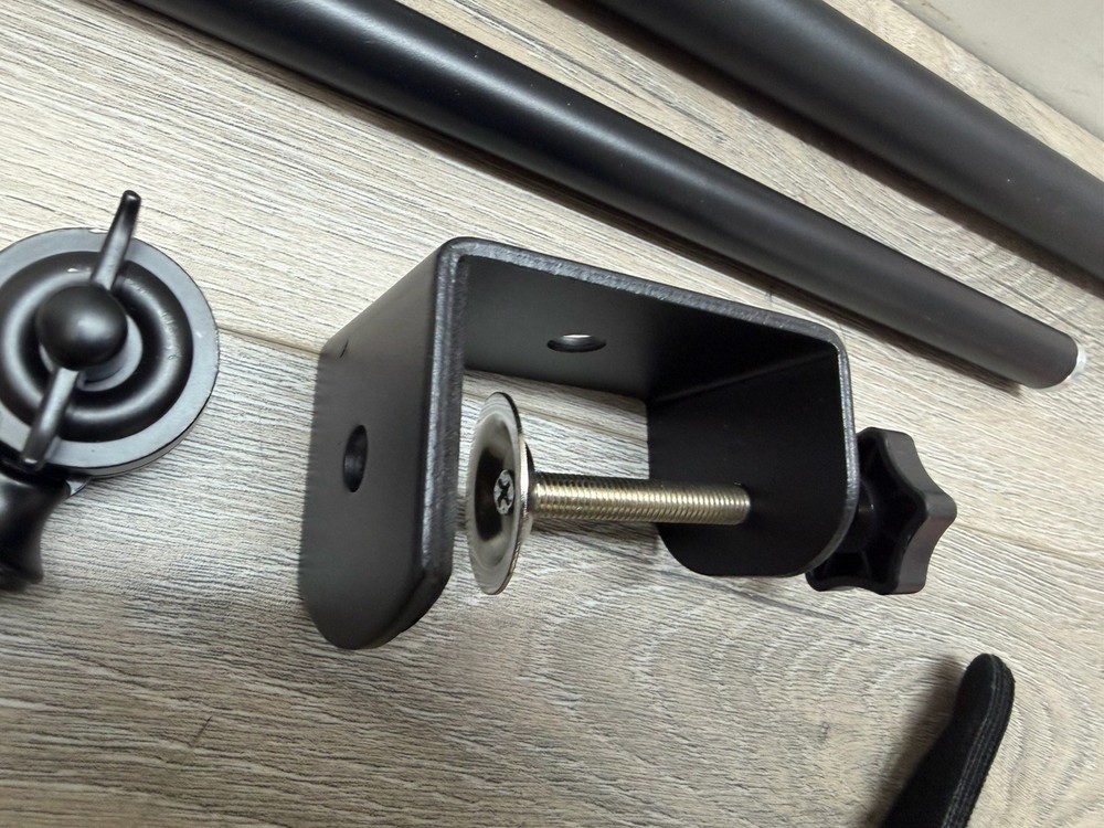 *Missing Bolt* Dust Collection Boom Arm for CNC Router Adjustable Clamp Mount