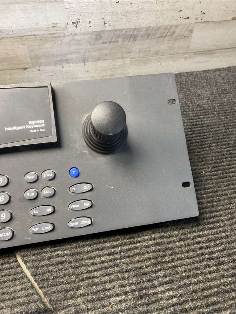 Pelco KBR960 Rack Mount Keyboard, Joystick Zoom Control