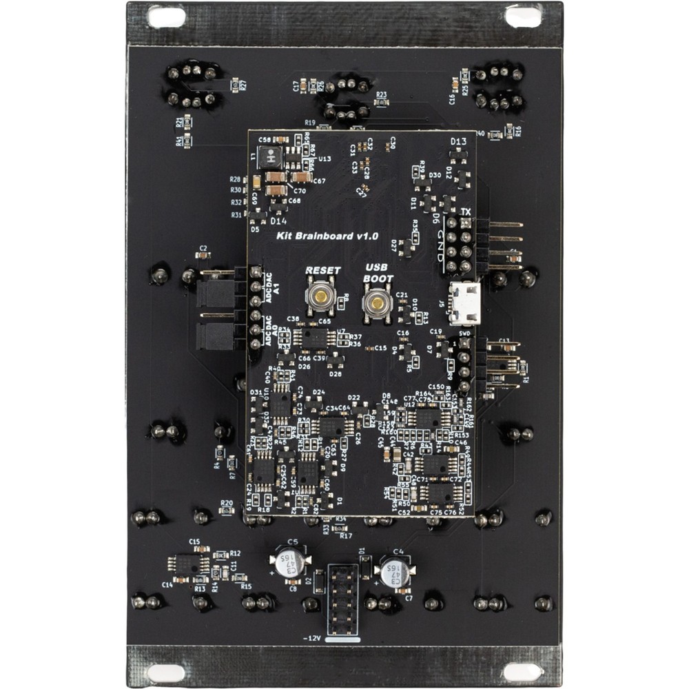 4MS Sampler Eurorack Synth Module, Black