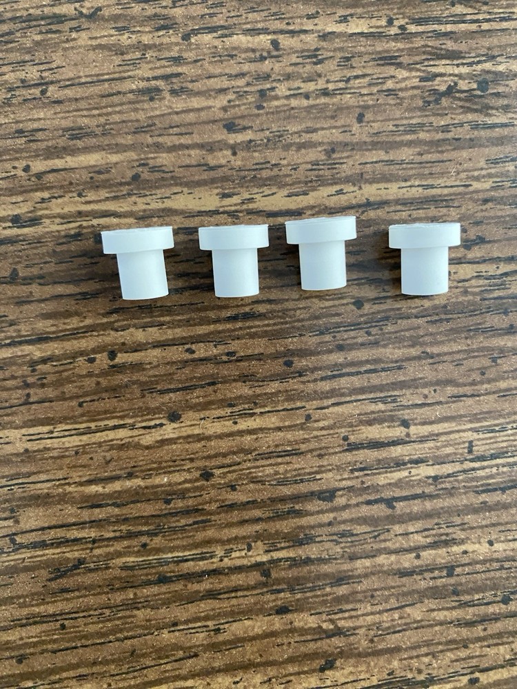 Pinball White T-Mini Post Rubbers