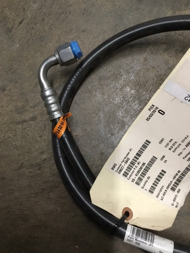 D9027-5842 Peterbilt /Dynacraft A/C Hose Assembly