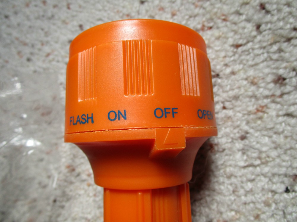 2 new The E-Flasher Flashlight with Tripod Stand - use as a HALLOWEEN flashlight