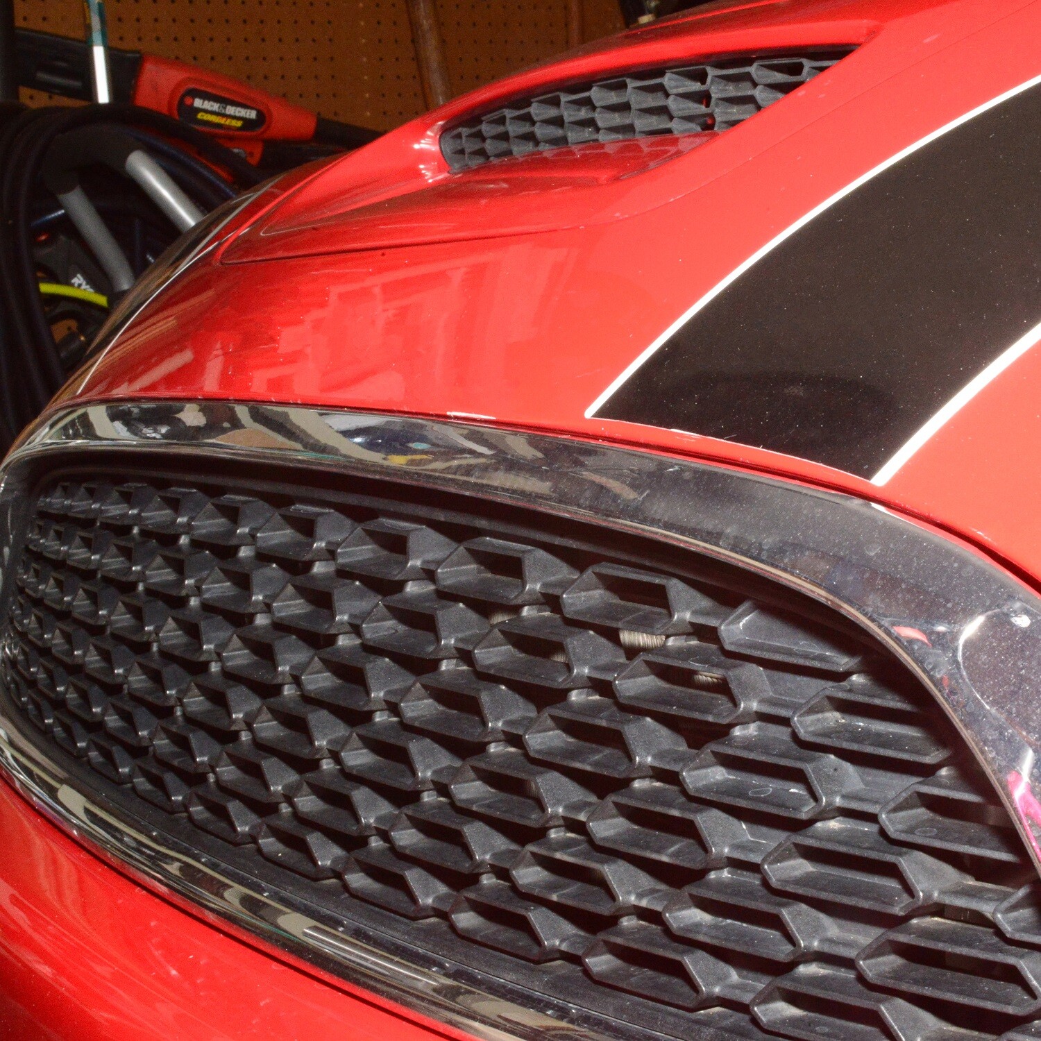 Chrome Grille Hood Molding Trim For 2007-2015 Mini Cooper R55 R56 R58 R59