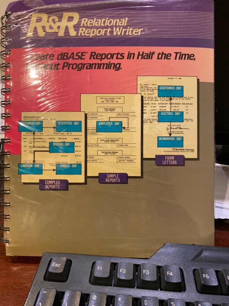 BRAND NEW SEALED Concentric Data Systems R&R Relational Report Writer Version  3