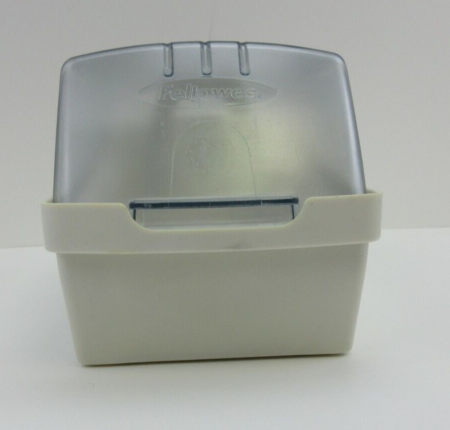 Fellowes 3.5 Diskette Storage Tray Box 3 1/2"