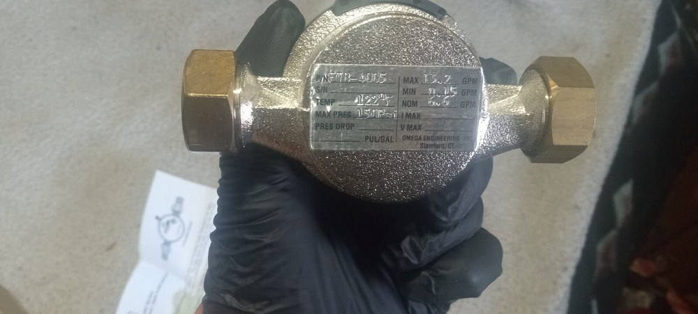 "Omega" FTB-4005 Water Meter 1/2" Cold
