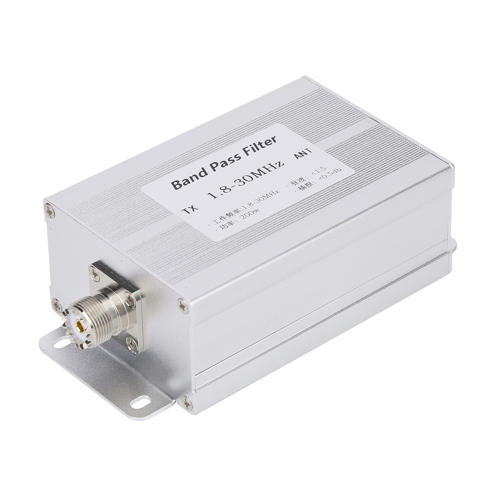1.8-30MHz Band Pass Filter 50ohm Anti-interference 200W Clutter Reduction