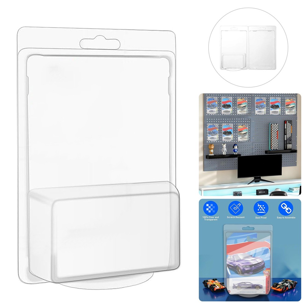 Clear Plastic Protector 200 Pack for HW mainline series