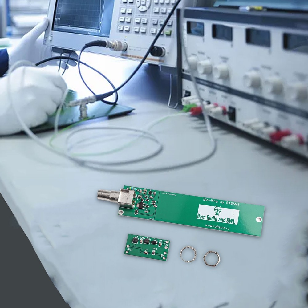 Active Antenna Portable Use Clear Reception Compact And Portable PCB Material