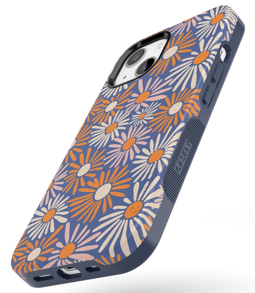 Casely iPhone 13 Case Spring Forward Daisy Floral MagSafe Compatible Bold Protec