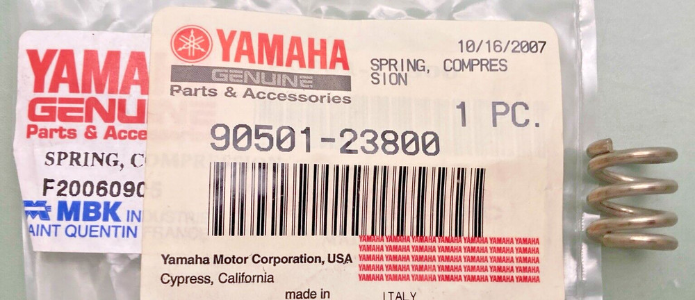 NEW GENUINE YAMAHA 90501-23800 SPRING, COMPRESSION