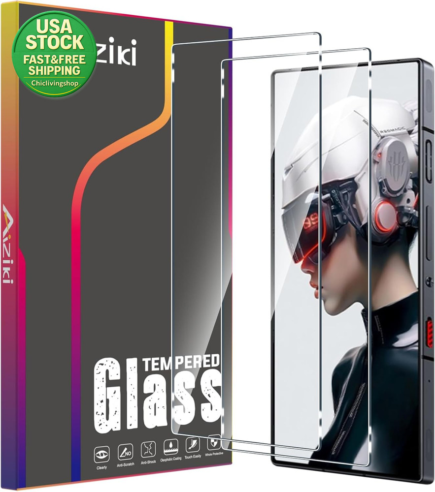 Tempered Glass Screen Protector for Red Magic 9 Pro 9 Pro plus 2 Pack 9H