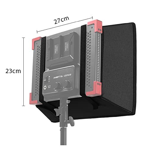 35.5cm x 29.5cm LED Video Light Diffuser Honeycomb Grid Softbox LED Panel Lig...