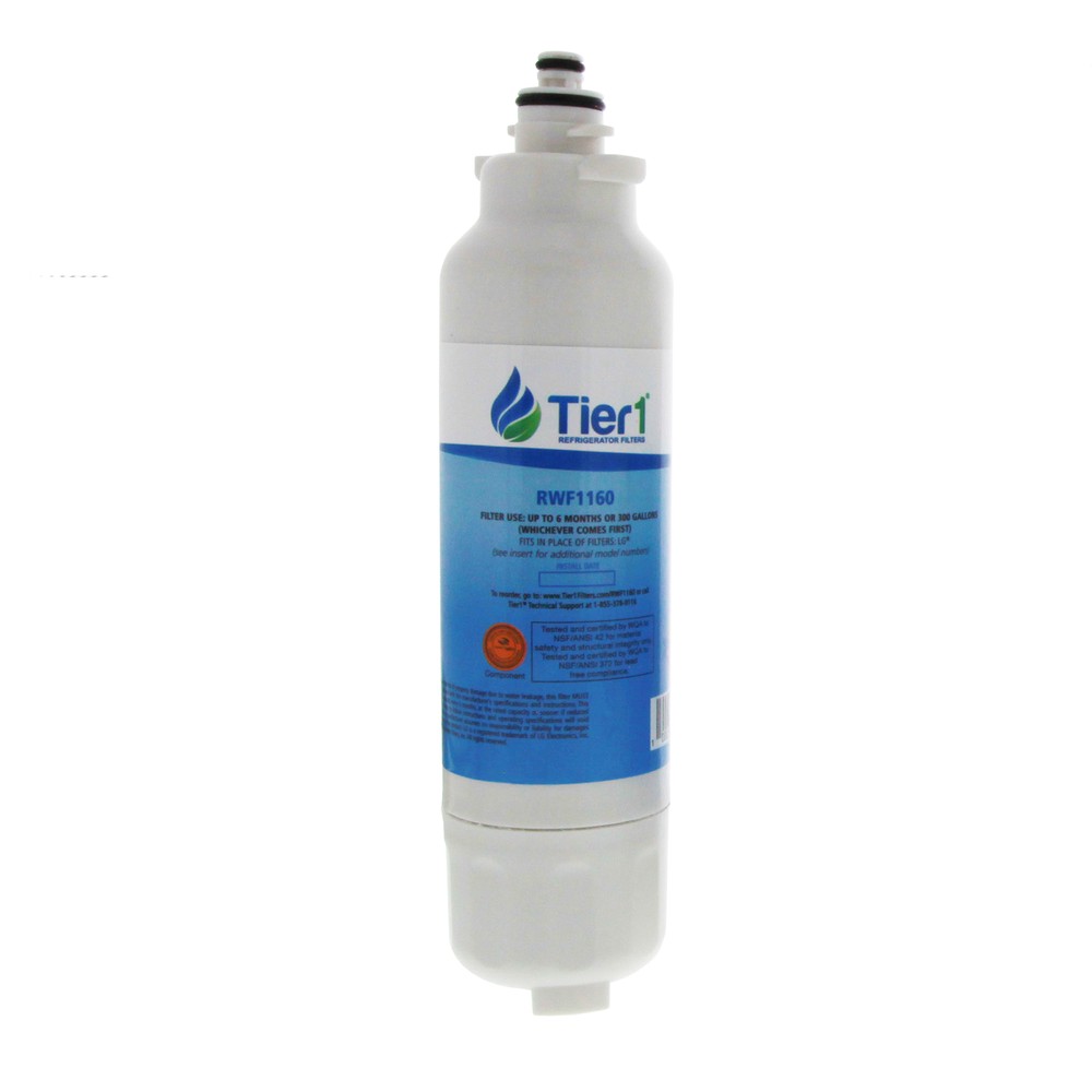 Fits LT800P LT120F Comparable Tier1 Fridge Water & Air Filter Combo