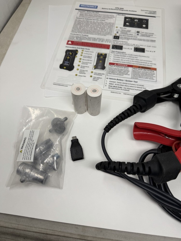 MIDTRONICS CPX-900PL - Battery & Electrical Diagnostic Analyzer