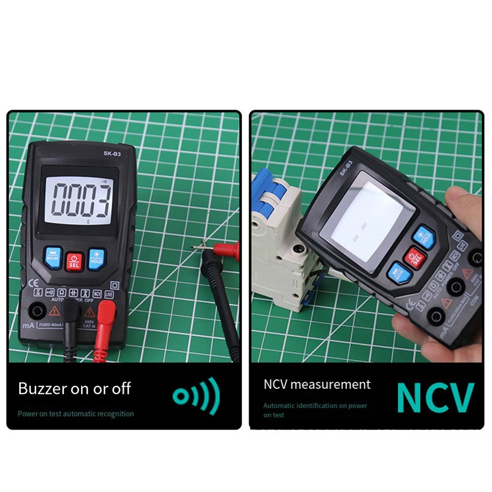 User Friendly SKB1 Digital Multimeter with Beep Indication Functionality