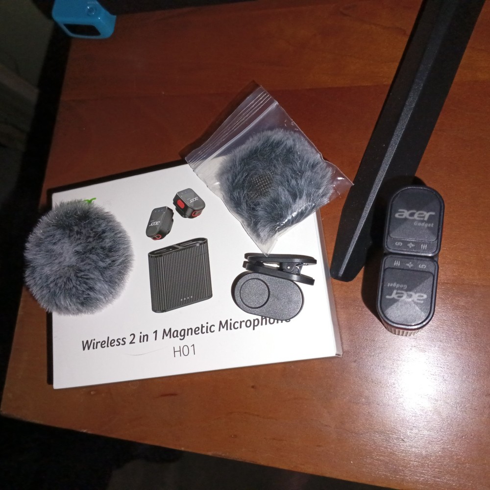 Acer Wireless Lav Microphone Set USB-C & Lightning