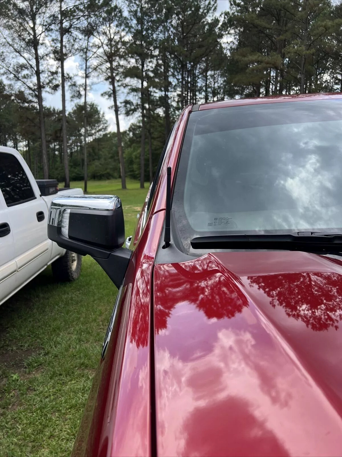 7" Short Black Rubber Antenna Mast Radio AM/FM for Chevrolet Silverado 2006-2025