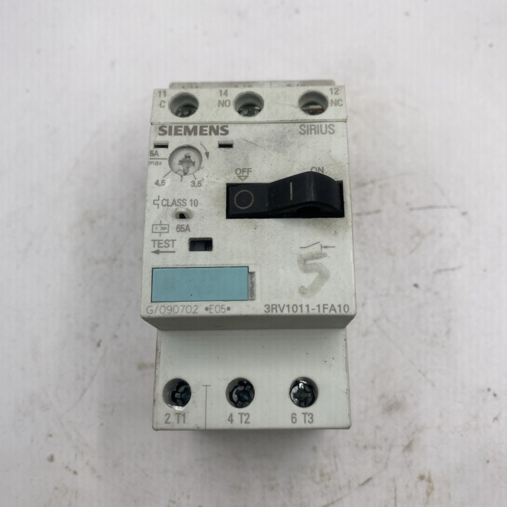 SIEMENS 3RV1011-1FA10 CONTACTOR UNMP