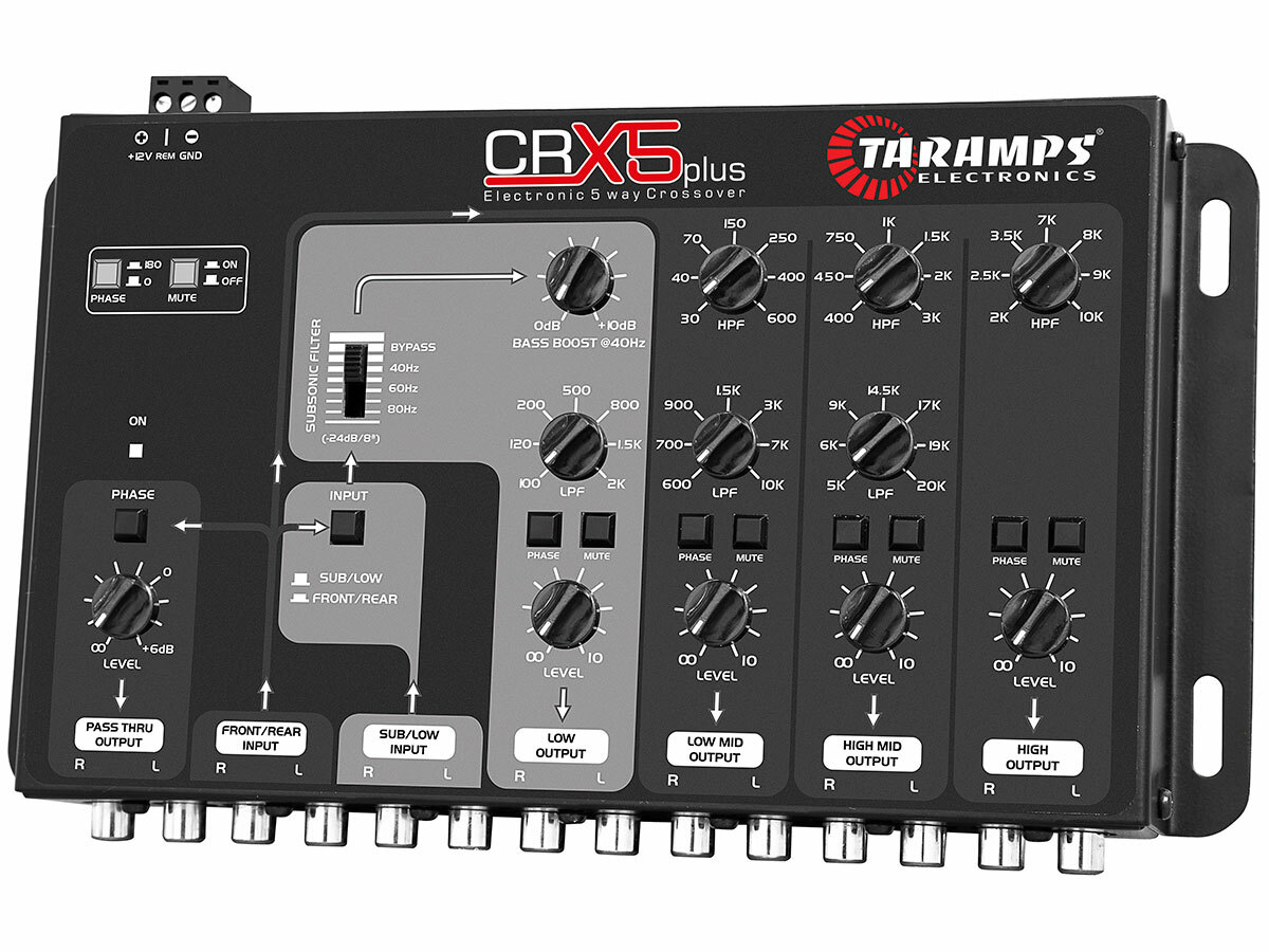 TARAMPS CRX 5 PLUS CROSSOVER - USA DEALER - SAME DAY SHIPPING