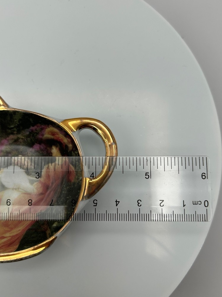 Victorian Porcelain Tea Bag Tidy