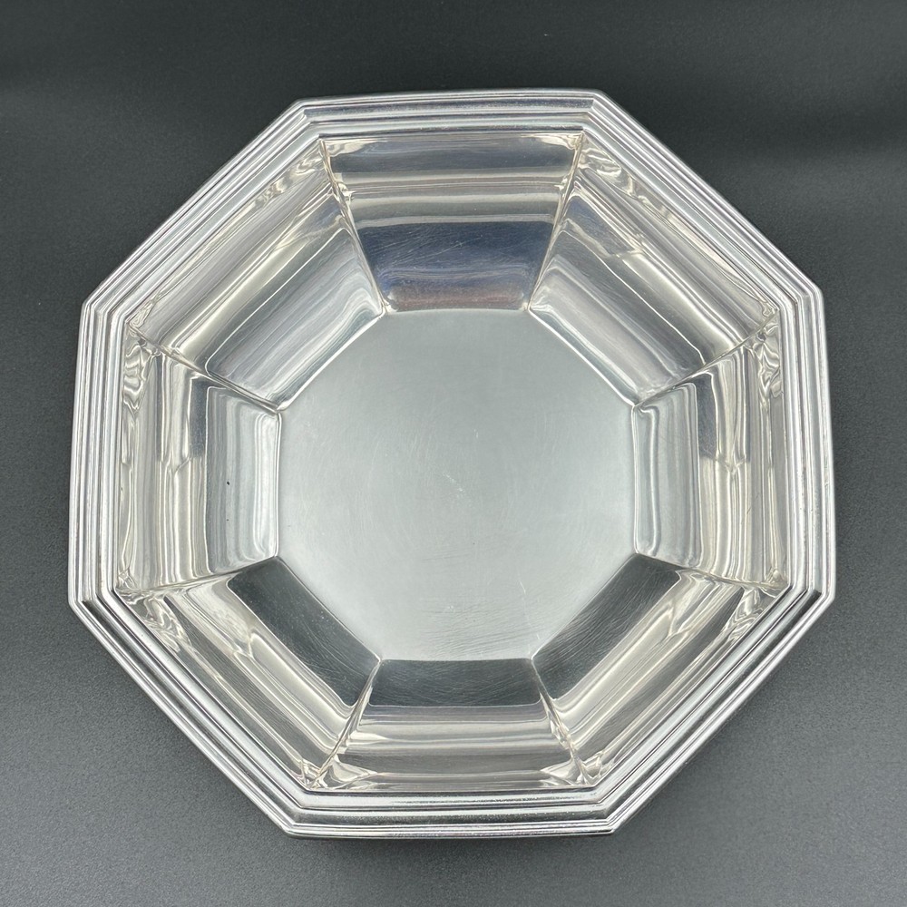Vintage Wallace Silver Plated Octagon Bowl, 5001