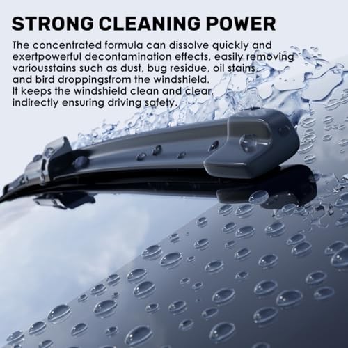 （100 PCS） Car Windshield Washer Tablets, Glass Cleaner, Concentrated Tablets,