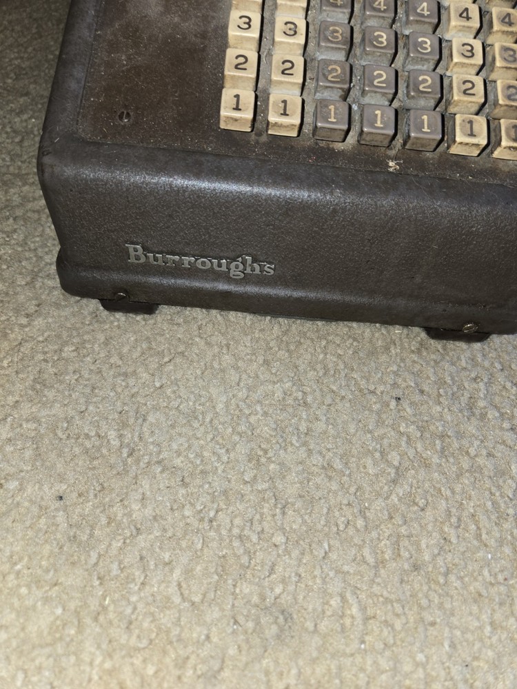 burroughs adding machine vintage