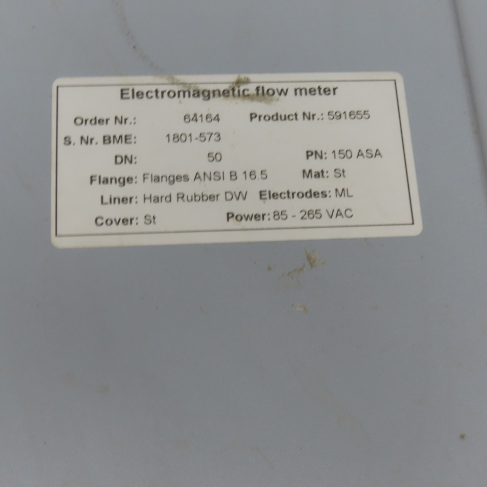 Badger Meter M2000 Electromagnetic Flow Meter DN 50 2" ANSI B 16.5 85-265VAC