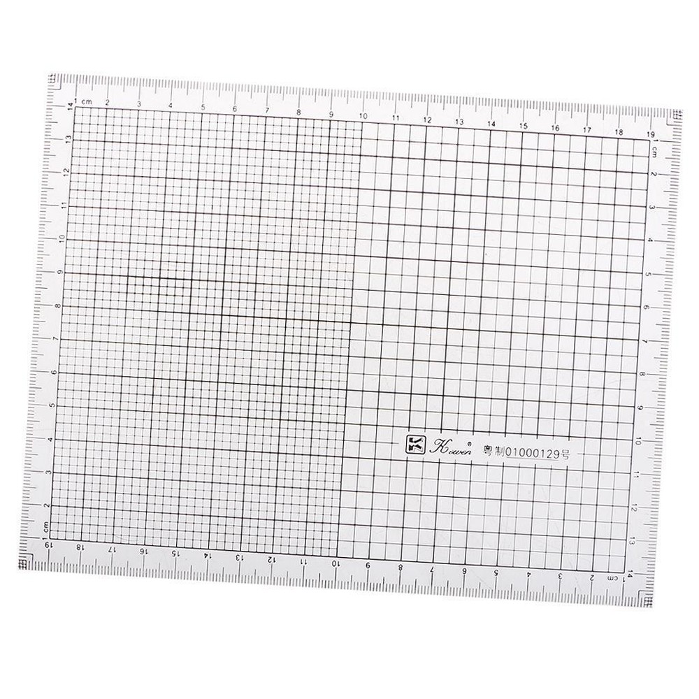 Acrylic Coordinate Ruler Graph Ruler Ruler for Hand Drawing