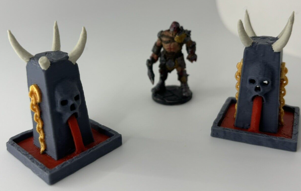 Blood and Bones Tabletop Splash Terrain Set - Unpainted