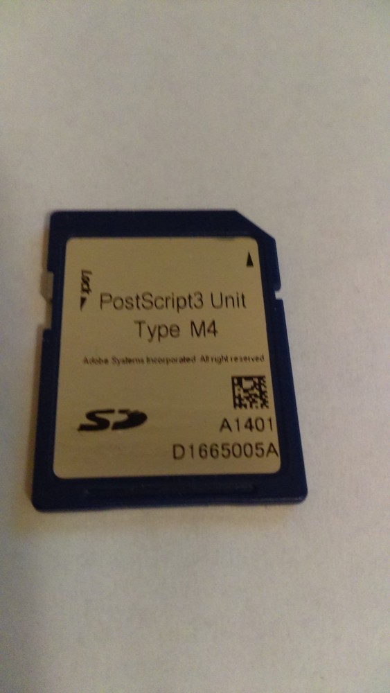 Ricoh PostScript3 unit Type M4   C4503,C5503,C6003